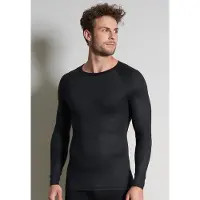Ceceba Thermo Longsleeve Thermo Sport in schwarz-dunkel-uni | Gr.: 5