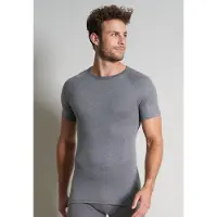 Ceceba Thermo T-Shirt Thermo Sport in grau-dunkel-melange | Gr.: 8