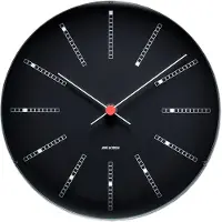 Arne Jacobsen Bankers Wall Clock-21 Cm Wanduhr