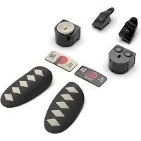 Thrustmaster eSwap Fighting Pack, PC, PlayStation 4, Paddel-Ersatzset, Schwarz, Grau, , 6 Stück(e)