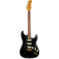 JET Guitars JS-380 Palisander schwarz