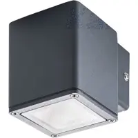 Kanlux S.A. GORI Außenwandleuchte, Aluminium, GU10, IP44, Grafit, Modell 29000