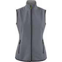 Printer Damen Trial Softshell Weste 280 g/m² mit Reißverschlusstaschen und elastischen Bündchen