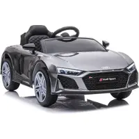 Lean cars Electric Ride On Audi R8 Lift A300 Silver
