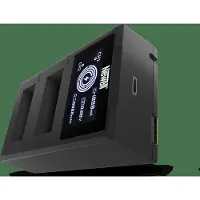 Newell Kameraladegerät FDL-USB-C Zweikanal-Ladegerät für LP-E12-Akkus