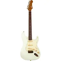 JET Guitars JS-380 Palisanderholz Weiß