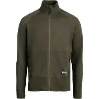 Lundhags Tived Merino Full Zip M, Mittelschicht, grün
