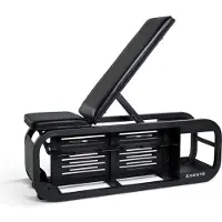 Centr Hantelbank Fusion, verstellbar, mit Hantelablage, 114x38x46 cm, kompaktes Design
