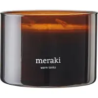Meraki Scented Candle Dark Wood 340 g