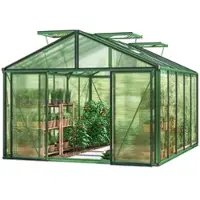 GFP 235 x 460 cm Gewächshaus, Standardfarbe Aluminium Natur | ohne Setangebot - (GFPV00164)