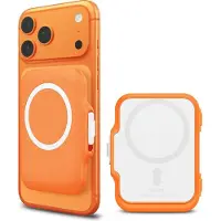 Spigen Magnetic Wallet TinTap MagFit+, Orange AFA11380