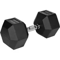 Rebel Gummierte Hantel aus Gusseisen HEX 27 5 kg ACTIVE