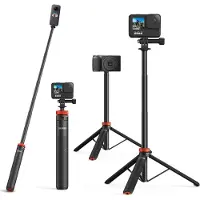UURIG TP-03 Selfie Stick Tripod 130cm For GoPro