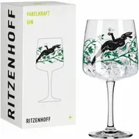 Ritzenhoff & Breker Ritzenhoff Gin-Becher Fabelkraft Gin 002, Gin Glas, Karin Rytter, Kristallglas, 700 ml, 3458002