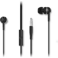 Motorola Sound Earbuds 105 In Ear Kopfhörer mit Kabel - Integriertes Mikrofon - Kristallklarer Klang - inkl. 6 Silikon-Ohrpolster - Schwarz