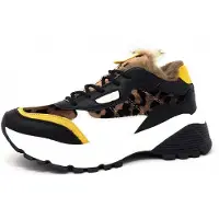 s.Oliver Damen Sneaker in Schwarz, Größe 37