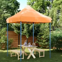vidaXL 2024 cloris Partyzelt Faltbar Pop-Up Orange 200x200x306 cm - Pavillons & Partyzelte“2024 cloris