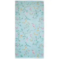 Pip studio Gästehandtuch Les Fleurs Blue (30 x 50 cm)