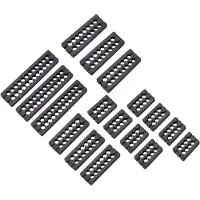 Corsair CP-8920257, Kabelhalter, Kunststoff, Edelstahl, Schwarz