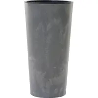 Siena Garden Pflanzgefässe LOCON STONE grau Betonoptik, 30 x 57 cm Kunststoffgefäss mit Einsatz
