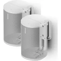 FLEXSON - Wandhalterung - Sonos ERA 100 - 2 Stück - weiß