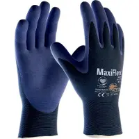 ATG 12 Paar Nylon-Strickhandschuhe, `MaxiFlex EliteTM` - Größe 9 (L)
