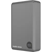 Mobile Origin MO-30WPD-PB14, 20000 mAh, Lithium Polymer (LiPo), Kabelloses Aufladen, 30 W, Grau