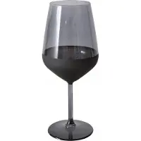 Boltze Weinglas MOLUNA, schwarzes Glas