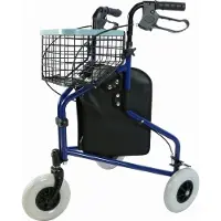 Reha Fund Ergonomischer Dreirad-Gehwagen Barcelona RF-611 - Blau
