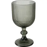 Boltze Gruppe Rigano Weinglas dunkelgrau 16cm (1 Stück)