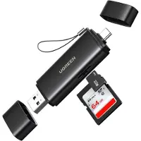 UGREEN 2-in-1 USB-C/USB-A Speicherkartenleser