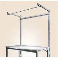Manuflex Laufschiene für Werkbanksystem PROFI, 2000 mm breit