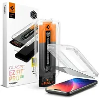Spigen GLAStR Privacy EZ Fit Displayschutzfolie + Applicator - 1-Pack für das Apple iPhone 17 Pro Max