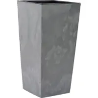 Siena Garden Pflanzgefässe NIZZA STONE grau Betonoptik, 40 x 75 cm Kunststoffgefäss mit Einsatz