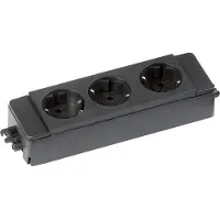 Evoline Express Steckdosenleiste Steckose 3-fach Schukosteckdose 16A 3680 Watt