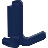 Hewi Doppelhaken Serie 477 matt, elastisch Kunststoff (TPU) 50 stahlblau Höhe 69 mm