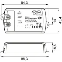 L&S LED Microwave Bewegungssensor 12 / 24 V