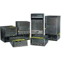 Cisco Catalyst C6504E-S32-GE, gemanaged, 10/100/1000 Mbps, 10 Gbit/Sek, SNMP 1, RMON 1, RMON 2, RMON 3, RMON 9, Telnet, SNMP 3, SNMP 2c, HTTP, Ethernet, Fast Ethernet, Gigabit Ethernet, Schwarz