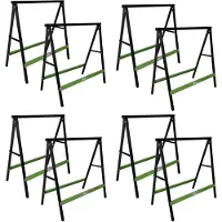 Baumarktplus 8x Klappbock Sägebock Arbeitsbock klappbar 2er Sets Traglast 200 kg/Paar Gerü...