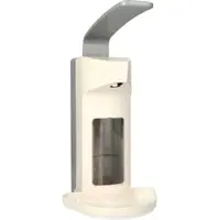 Medi-Inn Wandspender Kunststoff, Langarmhebel, mit Tropfschale, für 500 ml Euroflaschen (10 Stück)