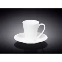 Wilmax England Wilmax Kaffeetassen mit Untertassen 110 ml 2er Set WL-993054/2C