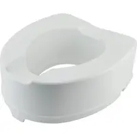 Evenes WC-Aufsatz Elga ohne Deckel, aus PP, weiß Höhe 140mm