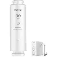 Vevor Umkehrosmosesystem Ersatz 400 GPD 9-stufiger Wasserfilterersatz für Umkehrosmose, RO-Filterkartusche für 24 Monate, reduziert Blei, Chlor, Rost, kompatibel mit SS-002 Untertisch Wasserfilter