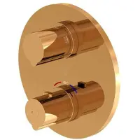 Steinberg Serie 100 Dusch-/Wannenarmatur, Fertigmontageset für Unterputz, 2 Verbraucher, 10041333RG