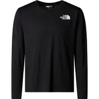 The North Face Funktionsshirt "TEEN 24/7 LS TEE", Kinder, Gr. M, schwarz (tnf schwarz), Obermaterial: 100% Polyester, normal, Rundhals, Shirts Funktionsshirt