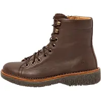 El naturalista für Damen. 255724ZJ0005_012 Lederstiefeletten N5572 Volcano mittelbraun (38), Wohnung, Reißverschluss, Lässig