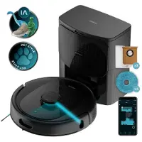 Cecotec Conga 9990 Ai Spin Revolution Ultra Power Home Staubsaugerroboter Mit Automatischer Entleerungsstation