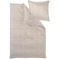 Curt Bauer Mako-Brokat-Damast-Bettwäsche-Garnitur Alea 9059 Farbe perlbeige Größe 155x220+80x80