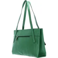 PICARD Leder Schultertasche Felicita Shopper Green grün