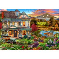 Bluebird Puzzle Garten Country Home Puzzle - 1000 Teile